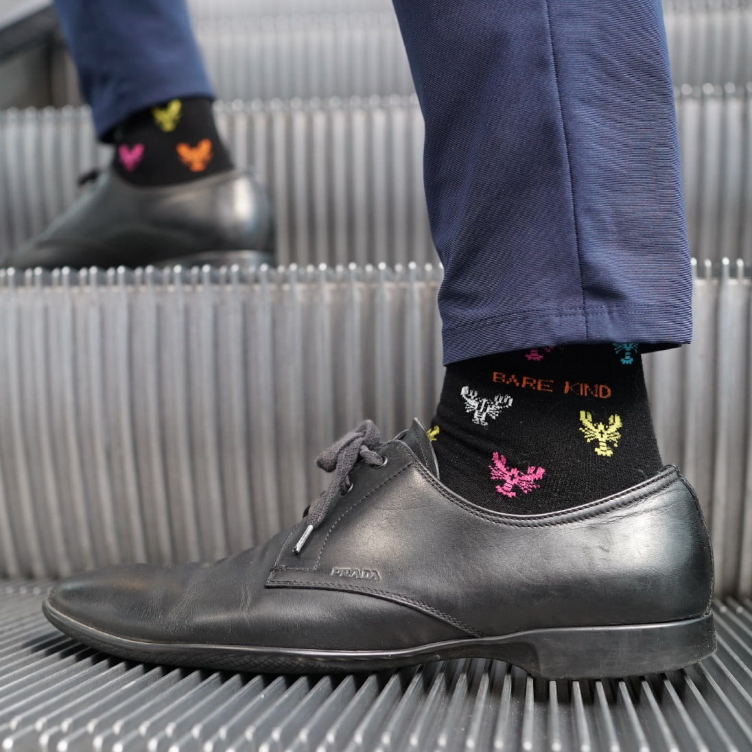 Bare Kind Save the Lobster Small Motif Bamboo Socks