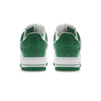 Louis Vuitton Air Force 1 Low By Virgil Abloh White Green Trainers