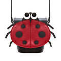 Zatchels Luna Ladybird Handmade Leather Bag front view