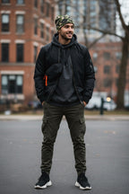 Pixel Woodland Camo Adventure Beanie - Double-Layered Outdoor Streetwear by StayClothed.com