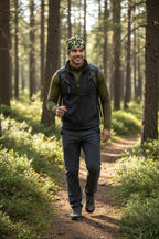 Digital Tan Camo Adventure Beanie - Double-Layered Outdoor Streetwear by StayClothed.com