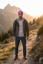 Pink Purple Camo Adventure Beanie - Double-Layered Outdoor Streetwear by StayClothed.com