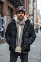 Rainbow Multi Camo Adventure Beanie - Double-Layered Outdoor Streetwear by StayClothed.com