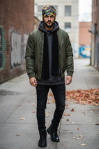 Woodland Camo Adventure Beanie - Double-Layered Outdoor Streetwear by StayClothed.com
