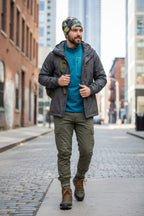 Woodland Camo Adventure Beanie - Double-Layered Outdoor Streetwear by StayClothed.com