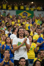Brazil World Cup 2026 T-Shirt - Bold Graffiti Flag Design by StayClothed.com