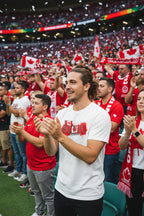 Canada World Cup 2026 T-Shirt - Bold Graffiti Flag Design by StayClothed.com