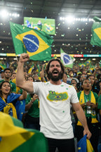 Brazil World Cup 2026 T-Shirt - Bold Graffiti Flag Design by StayClothed.com