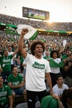 Saudi Arabia World Cup 2026 T-Shirt - Bold Graffiti Flag Design by StayClothed.com