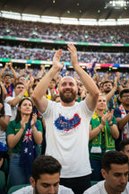 Australia World Cup 2026 T-Shirt - Bold Graffiti Flag Design by StayClothed.com