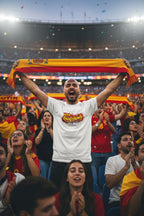 Spain World Cup 2026 T-Shirt - Bold Graffiti Flag Design by StayClothed.com