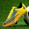 Mens PU Leather Turf Football Shoes