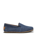 Hugs & Co Mens Tyre Sole Espadrilles Denim Blue Suede