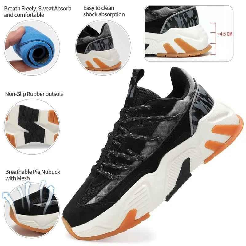 Mens Athletic Walking Trainers