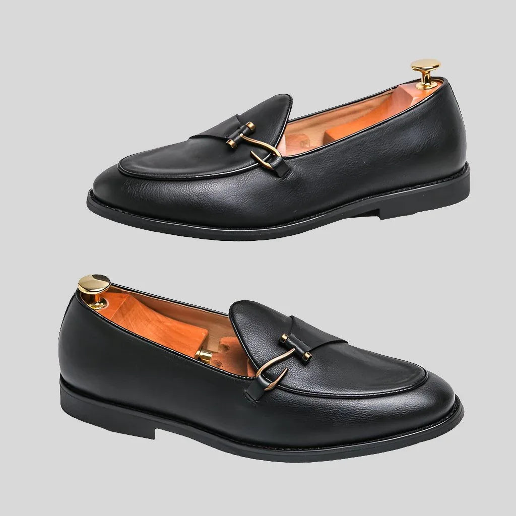 Mens Casual PU Slip On Shoes