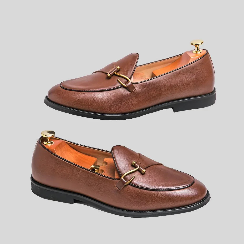 Mens Casual PU Slip On Shoes