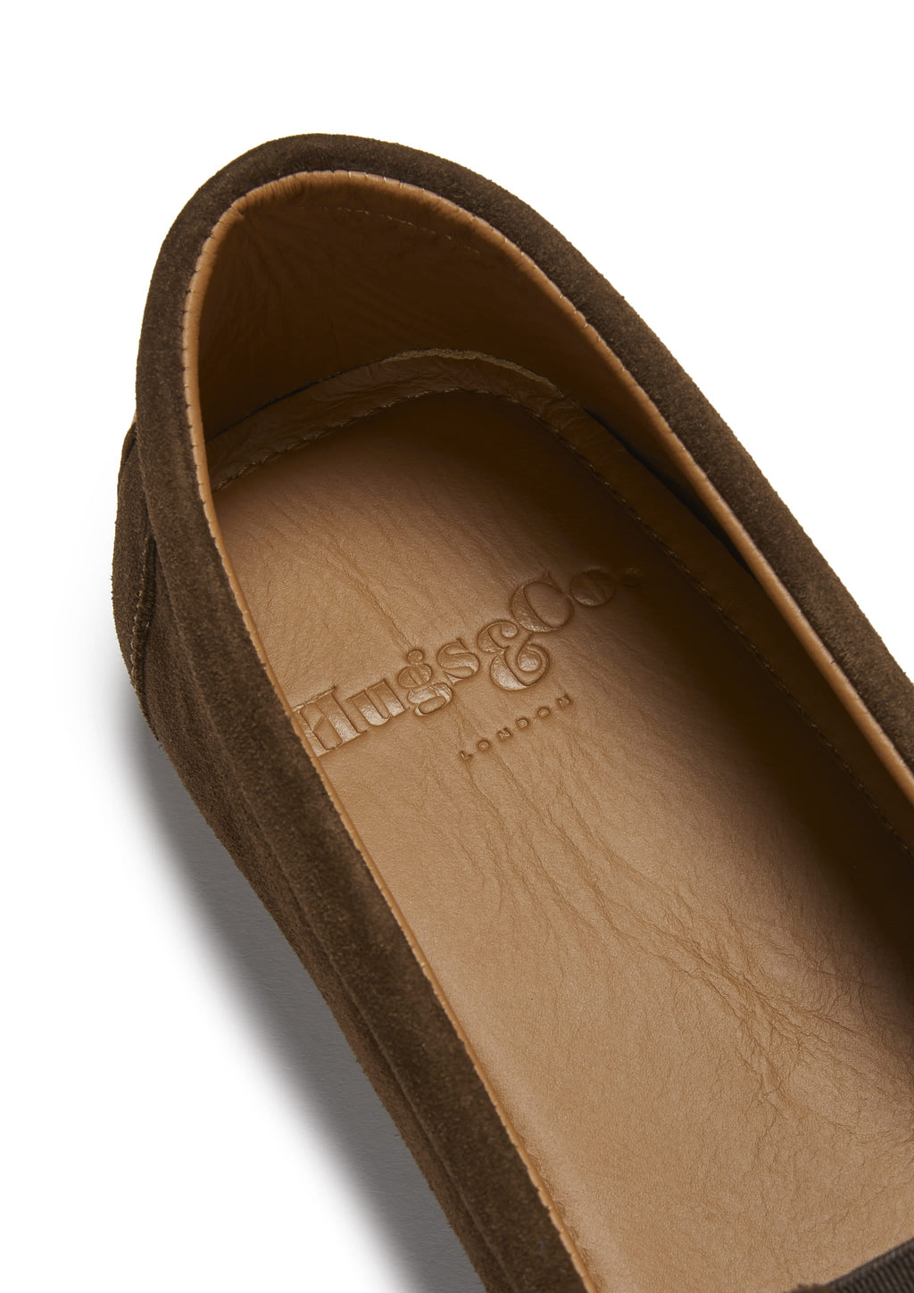 Hugs & Co Mens Tyre Sole Espadrilles Brown Suede