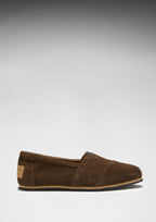 Hugs & Co Mens Tyre Sole Espadrilles Brown Suede