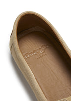 Hugs & Co Mens Tyre Sole Espadrilles Taupe Suede