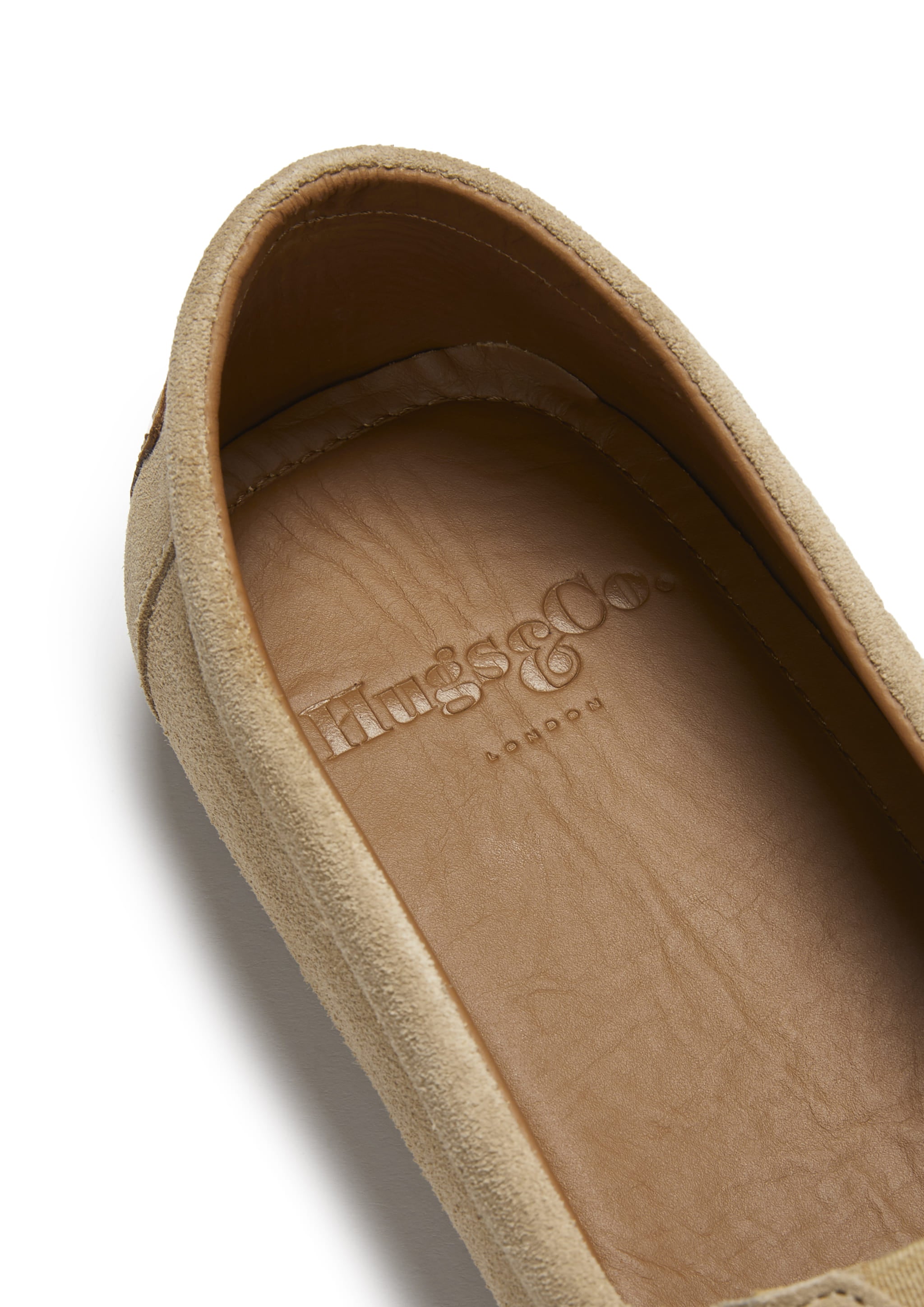 Hugs & Co Mens Tyre Sole Espadrilles Taupe Suede