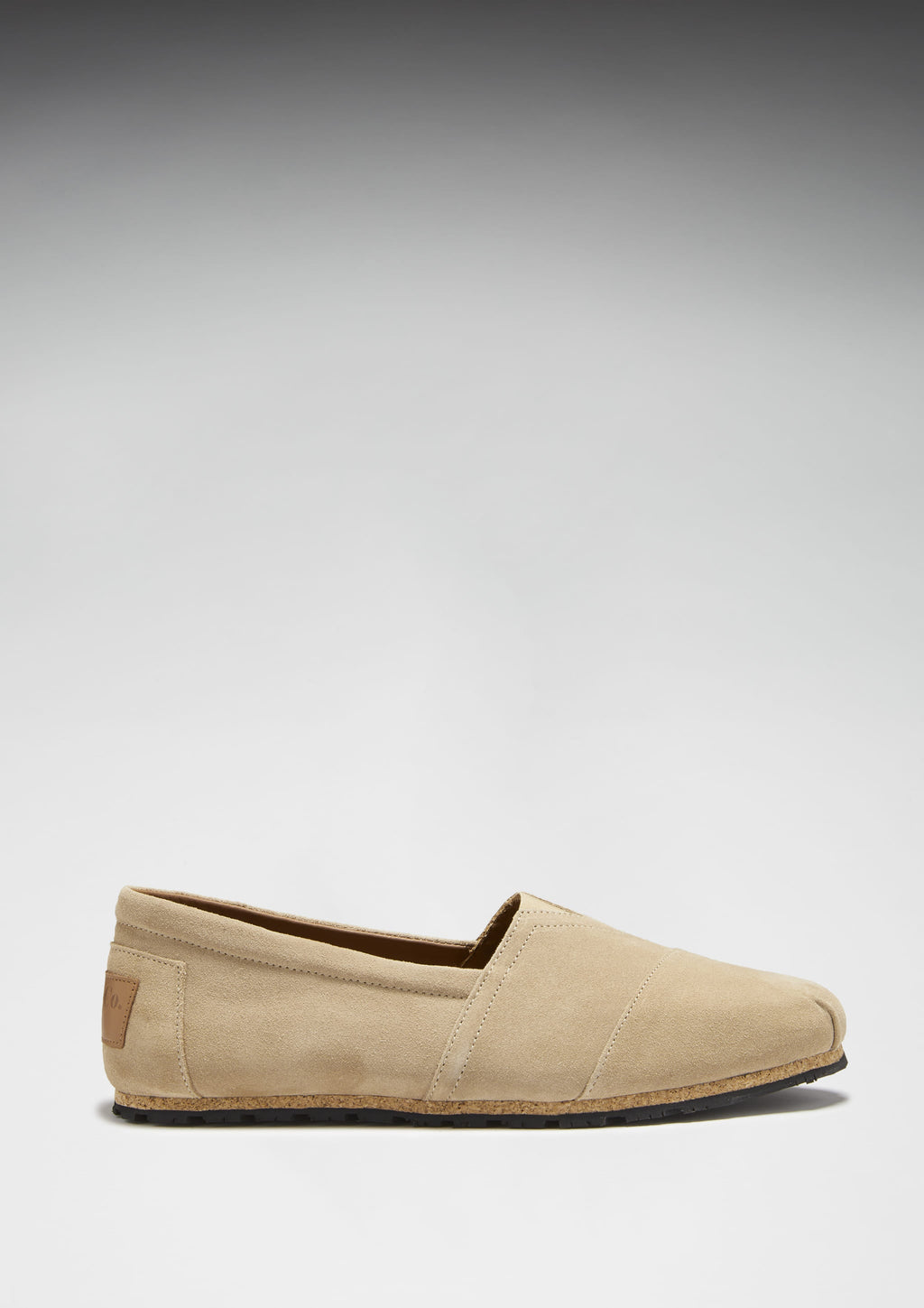 Hugs & Co Mens Tyre Sole Espadrilles Taupe Suede