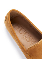 Hugs & Co Mens Driving Loafers Tobacco Suede