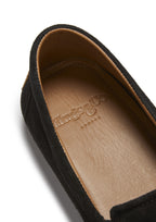 Hugs & Co Mens Tyre Sole Espadrilles Black Suede