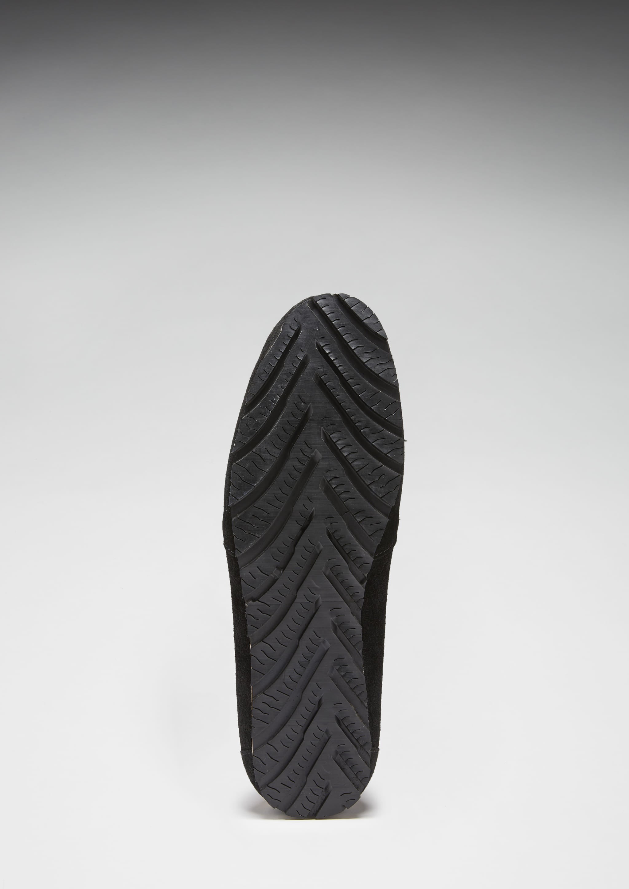 Hugs & Co Mens Tyre Sole Espadrilles Black Suede