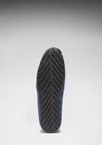 Hugs & Co Mens Tyre Sole Espadrilles Denim Blue Suede