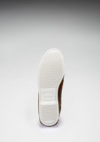 Hugs & Co Mens Deck Shoes Brown Suede