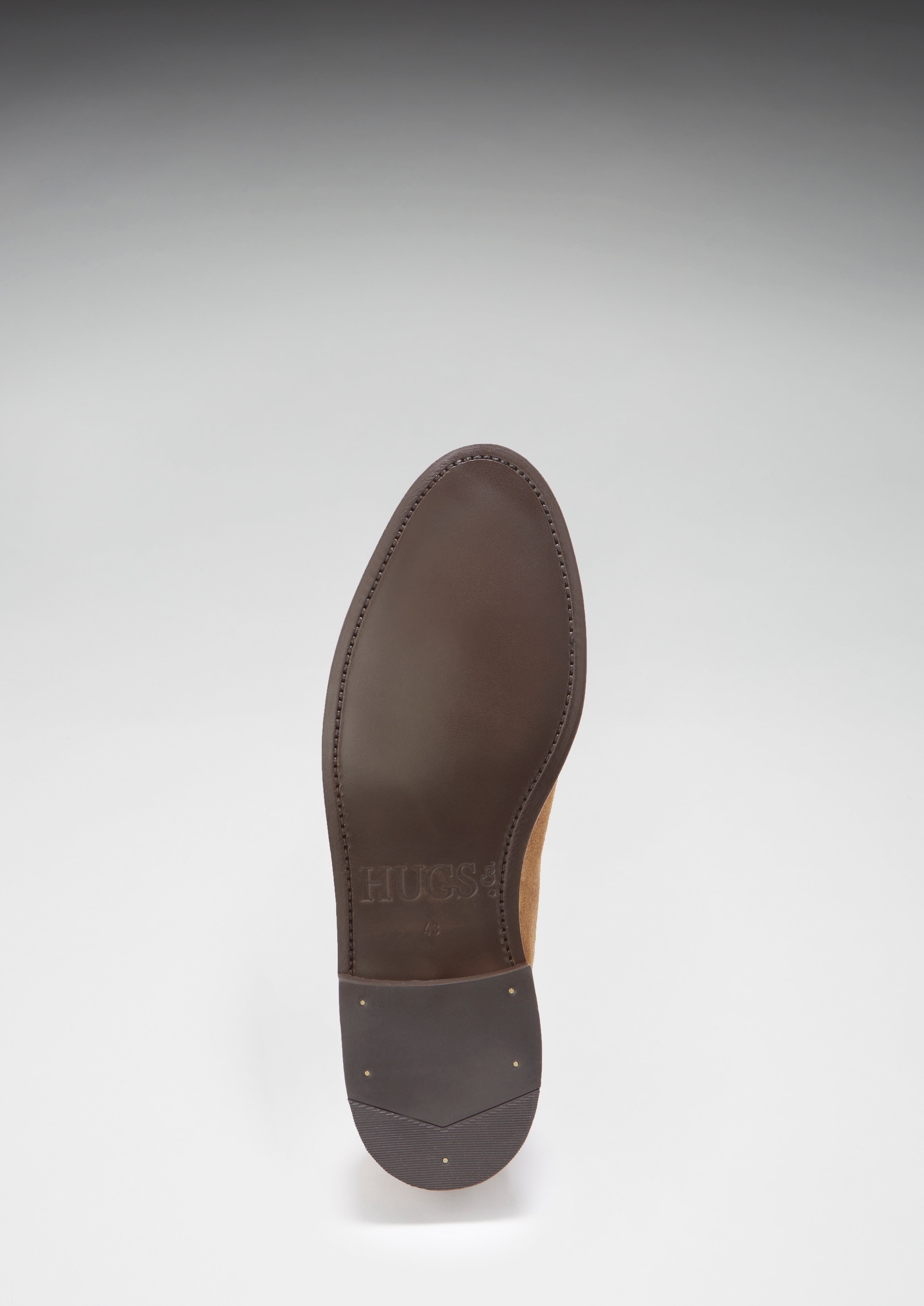 Hugs & Co Mens Tobacco Suede Jodhpur Boots Welted Leather Sole