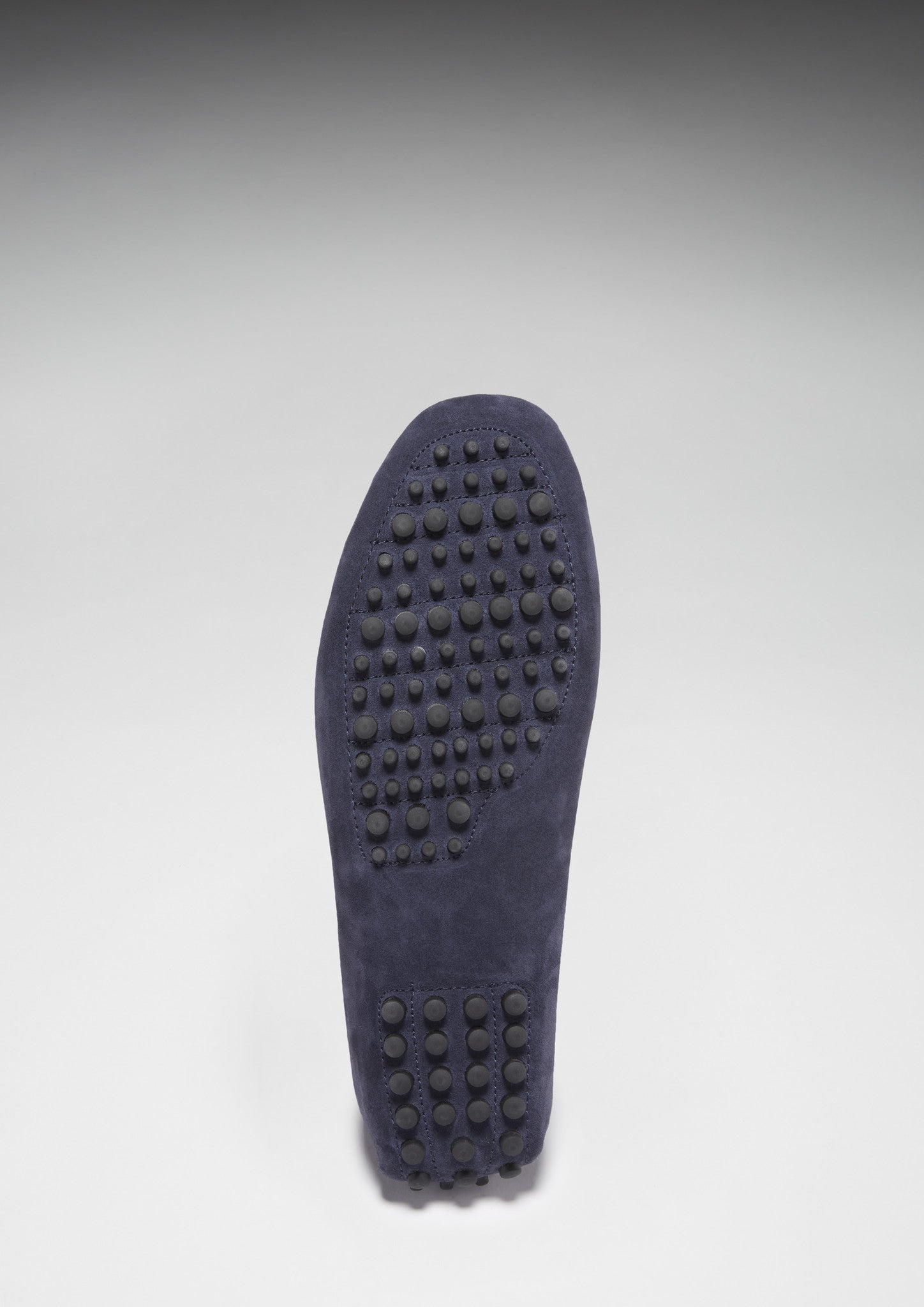 Hugs & Co Mens Laced Driving Loafers Navy Blue Suede