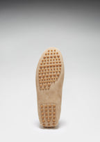 Hugs & Co Mens Laced Driving Loafers Taupe Suede