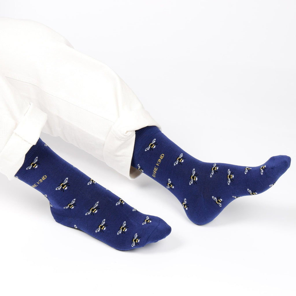 Bare Kind The Bee 2 Pack Bamboo Sock Set