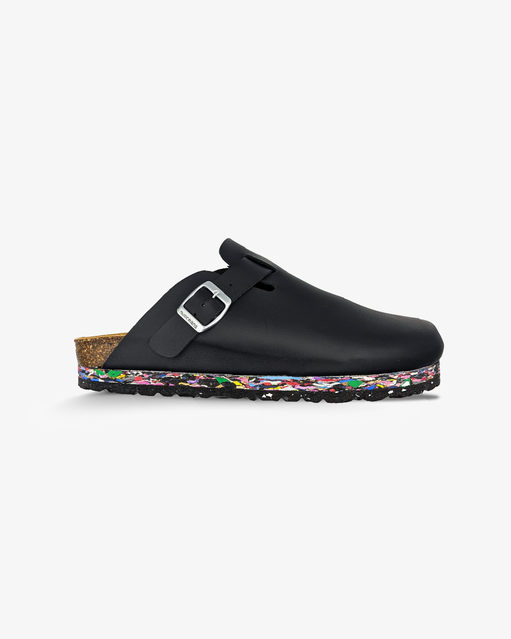Nuoceans Nightfall Black Vegan Clogs