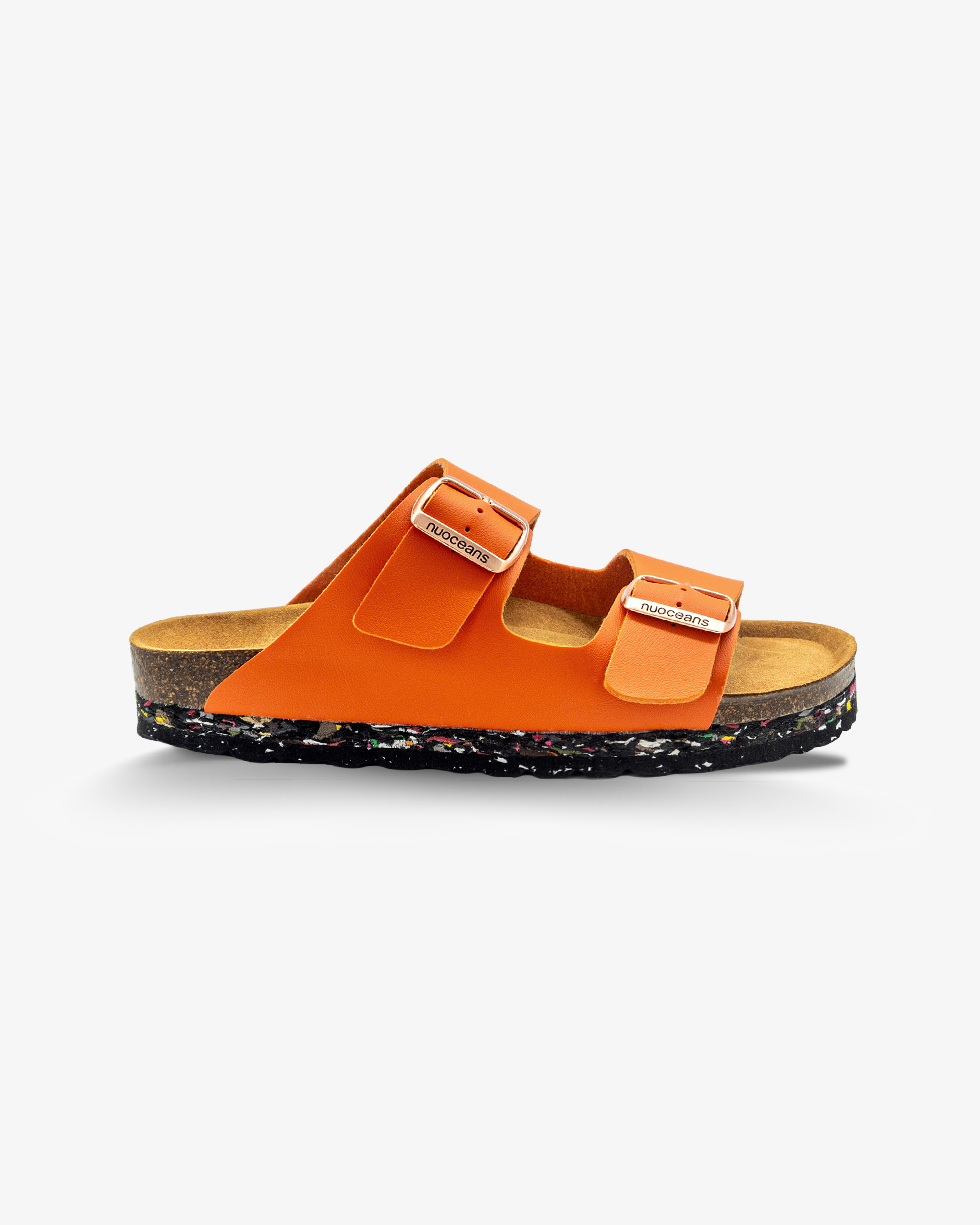 Nuoceans Tropic Orange Vegan Sandals