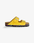 Nuoceans Yuzu Yellow Vegan Leather Sandals