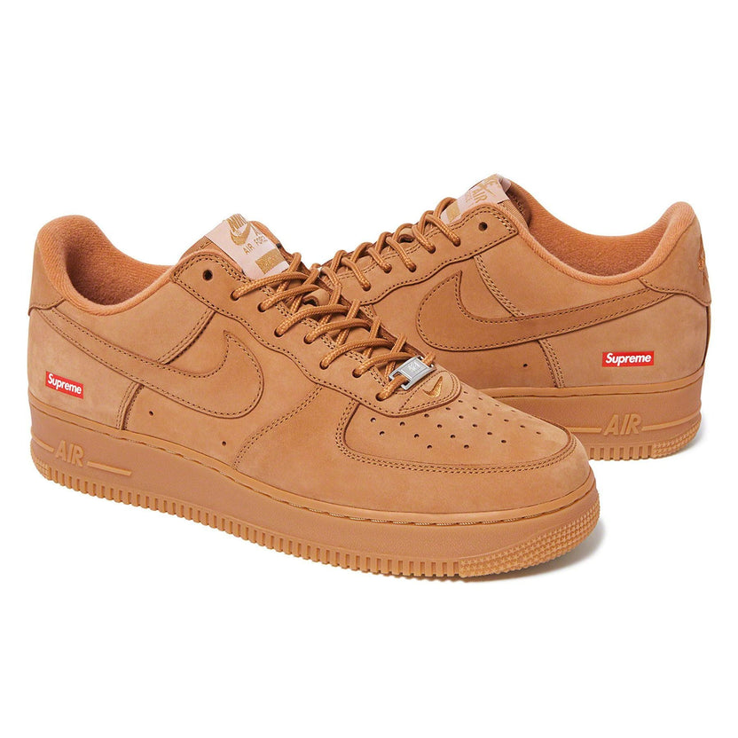 Nike Air Force 1 Supreme Wheat Trainers