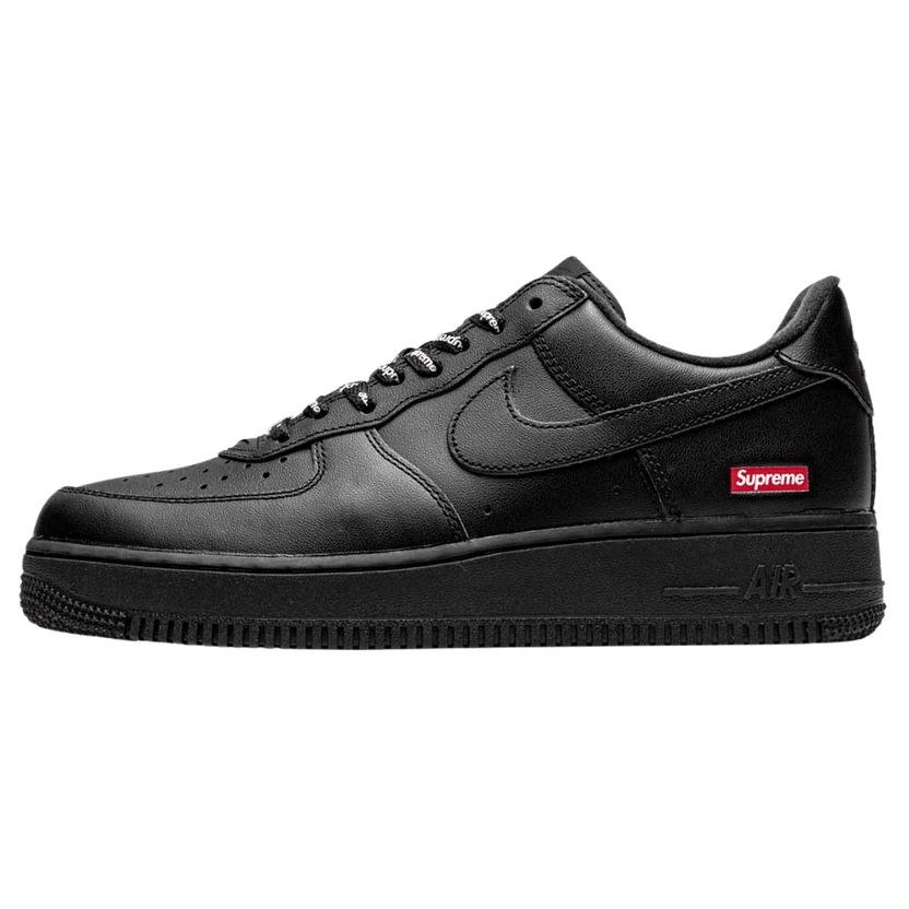 Nike Air Force 1 Supreme Black Trainers