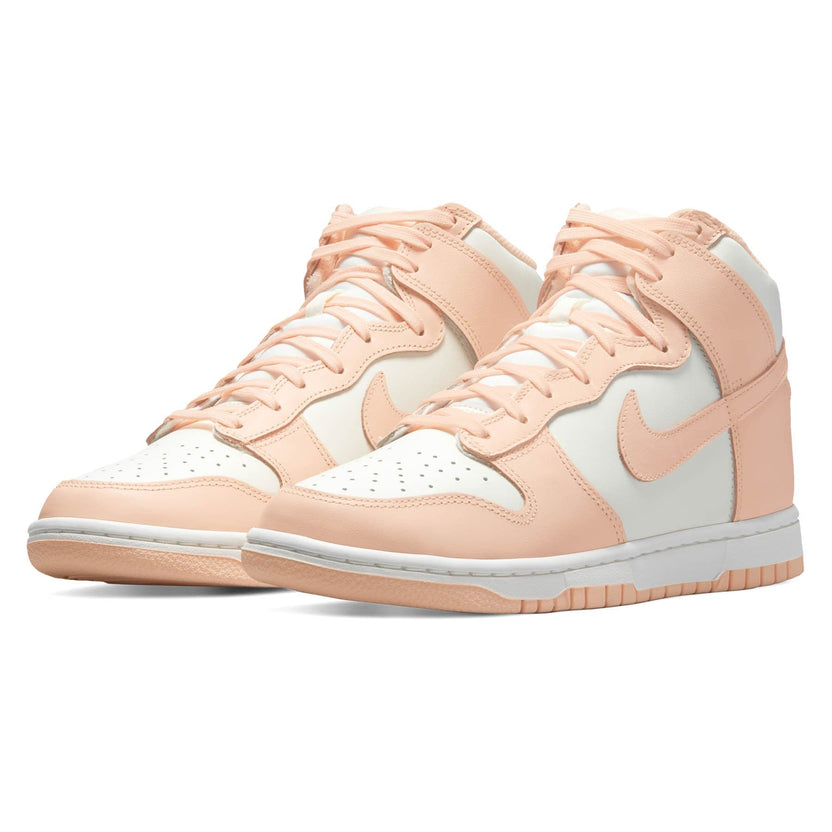 Nike Dunk High Sail Crimson Tint Womens Trainers
