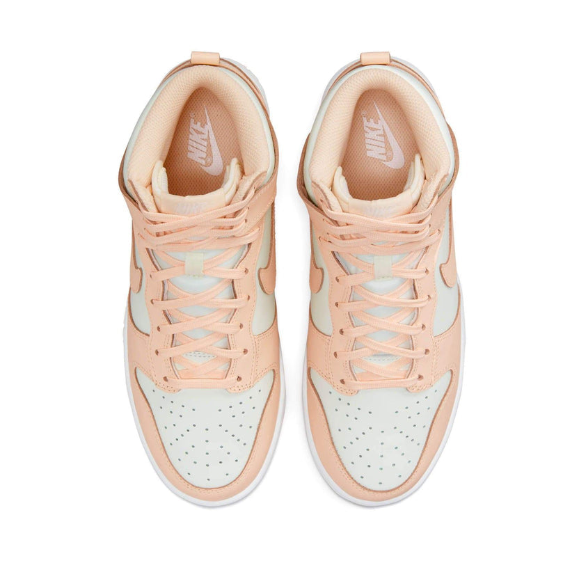 Nike Dunk High Sail Crimson Tint Womens Trainers
