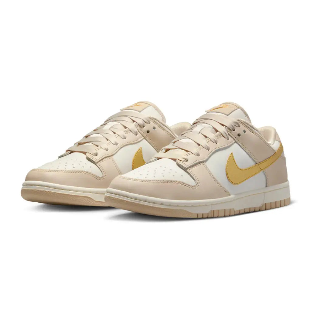 Nike Dunk Low Phantom Metallic Gold Womens Trainers