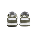 Nike Dunk Low Womens Medium Olive trainers rear heel view
