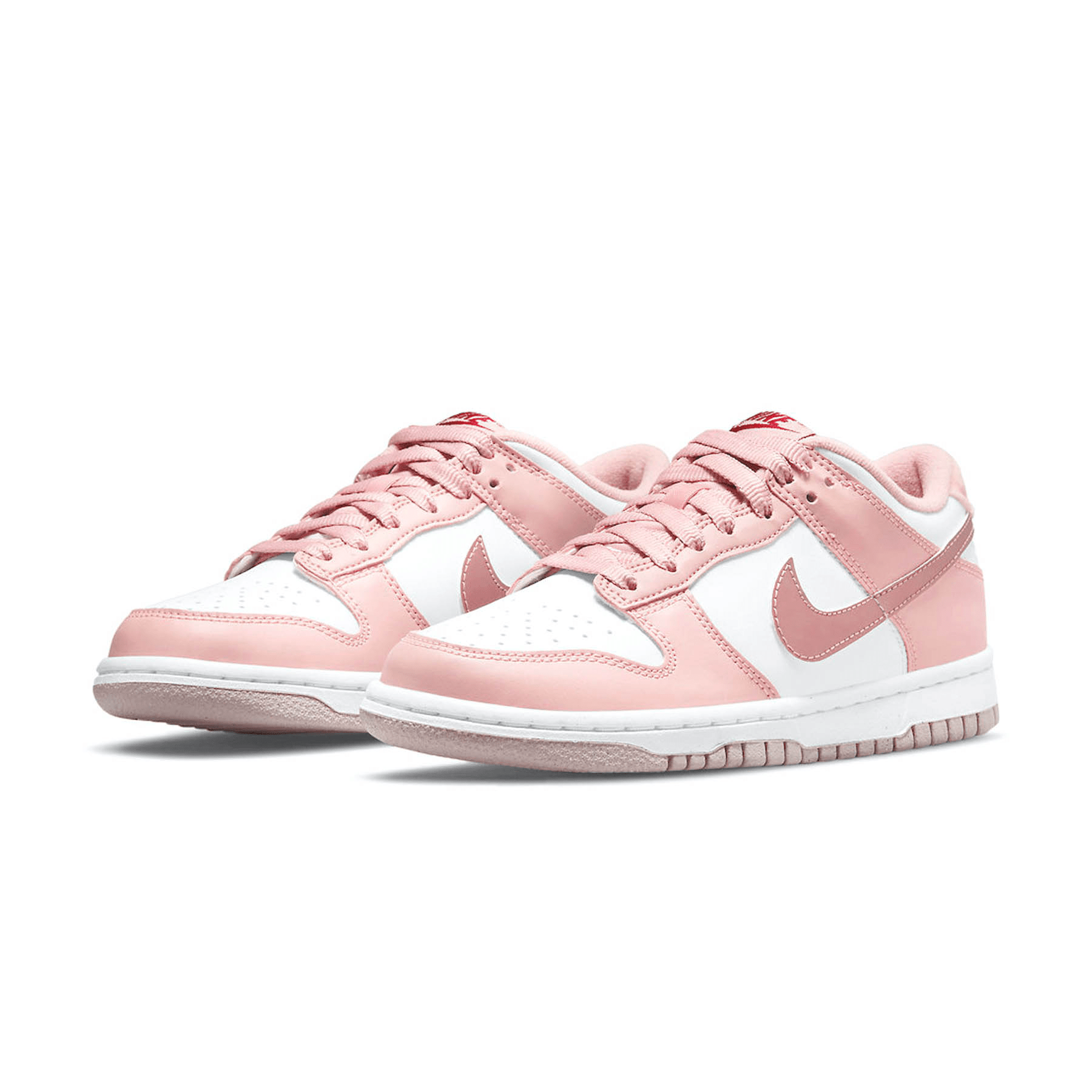 Nike Dunk Low GS Pink Velvet trainers alternate side view