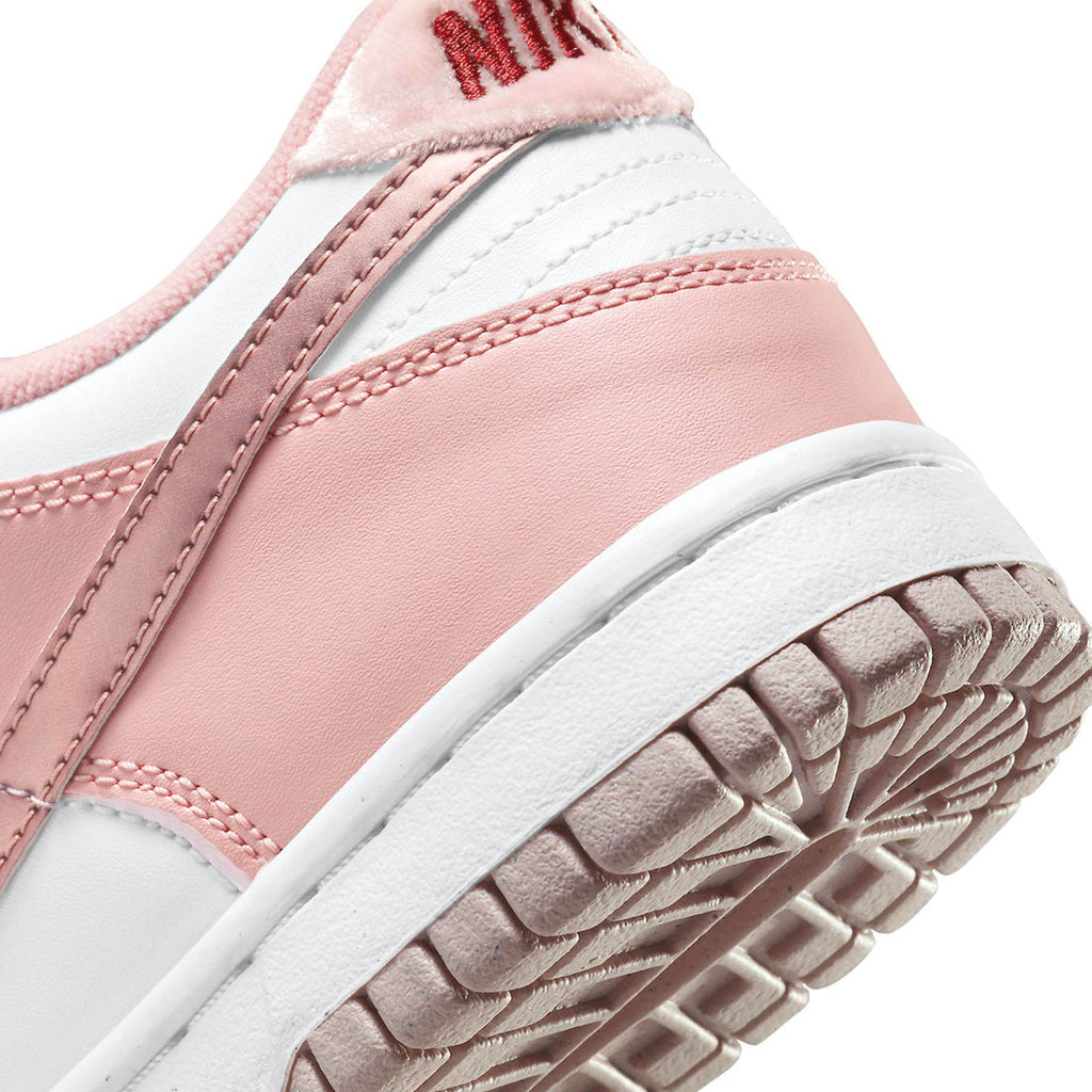 Nike Dunk Low GS Pink Velvet trainers extra product angle