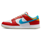 Nike Dunk Low QS LeBron James Fruity Pebbles trainers main side profile