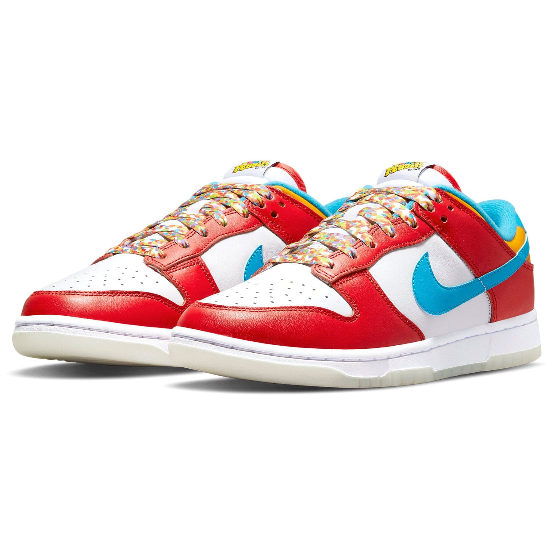 Nike Dunk Low QS LeBron James Fruity Pebbles trainers alternate side view