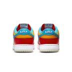 Nike Dunk Low QS LeBron James Fruity Pebbles trainers heel view
