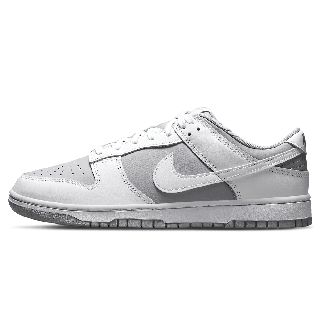 Nike Dunk Low White Neutral Grey trainers main side profile