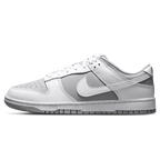 Nike Dunk Low White Neutral Grey trainers main side profile